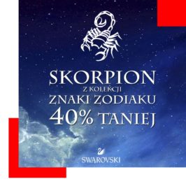 Promocja znak zodiaku Skorpion